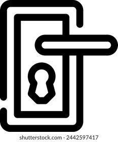 this icon or logo keys and locks icon or other where everything related to locks or kinds of locks and others or design application software