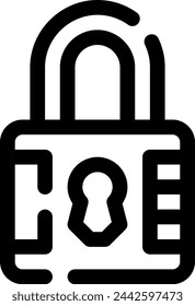 this icon or logo keys and locks icon or other where everything related to locks or kinds of locks and others or design application software