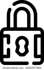 this icon or logo keys and locks icon or other where everything related to locks or kinds of locks and others or design application software