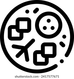 this icon or logo korean restaurant icon or other where it explaintsall kinds of Korean food as well as tools for cooking Korean food, both traditional and others or design application 