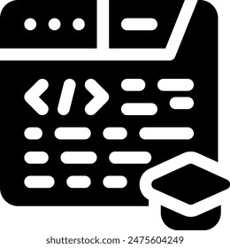 this icon or logo learning icon or other where everything related to kind of learning like source and others or design