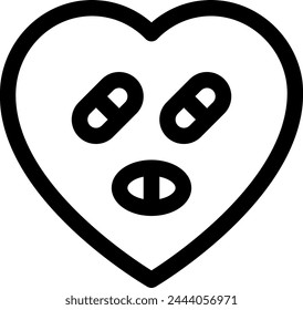 this icon or logo medicine icon or other where everything related to health  and others or design application software
