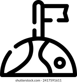 this icon or logo navigation icon or other where it explaints the symbols in the form of instructions that direct the user to a goal and others or design application software or other