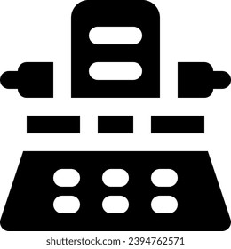 this icon or logo news and journal icon or other where it explains the sources of the latest information in the form of accidents and others, tools used to support news production and be used for web