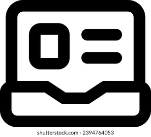 this icon or logo news and journal icon or other where it explains the sources of the latest information in the form of accidents and others, tools used to support news production and be used for web
