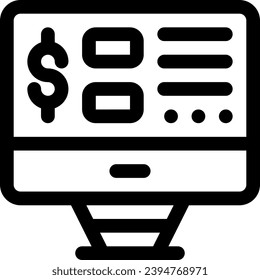 this icon or logo payment icon or other where it explains the means of payment, bill payments after online shopping, cash for payment etc and be used for web, 
application and logo design