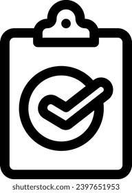 this icon or logo quality control icon or other where it explains the  
equipment or tools to check the quality of a product or the results of checking product quality or other and be used for web,