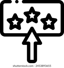 this icon or logo rating validation icon or other where everything related to kind of rating validation and others or design application software