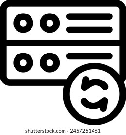 Dieses Symbol oder Logo-Aktualisierungssymbol oder andere, bei denen alles mit der Art von Aktualisierungspfeilen und anderen oder der Design-Anwendungssoftware zusammenhängt