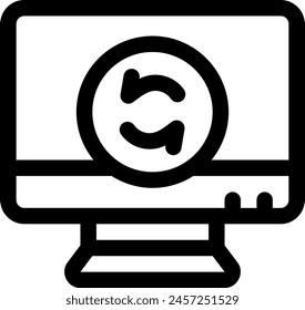 this icon or logo refresh icon or other where everything related to kind of refresh arrows and others or design application software