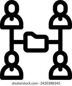 this icon or logo remote working icon or other where it explaints things that someone must prepare or have to work online from anywhere and others or design application software 
