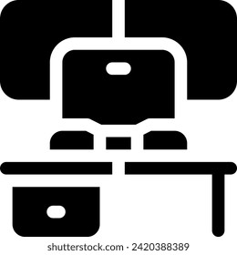 this icon or logo remote working icon or other where it explaints things that someone must prepare or have to work online from anywhere and others or design application software 