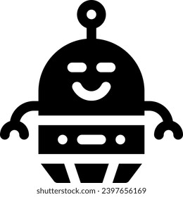 this icon or logo robots icon or other where it explains the technological and thing results that can help human work or as children's toys or other and be used for web, 
design