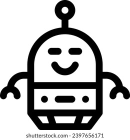 this icon or logo robots icon or other where it explains the technological and thing results that can help human work or as children's toys or other and be used for web, 
design