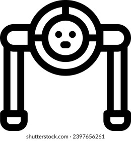 this icon or logo robots icon or other where it explains the technological and thing results that can help human work or as children's toys or other and be used for web, 
design