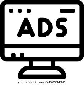 this icon or logo SEO and promotion icon or other where it explaints strategies carried out by a company in marketing products, examples here are features and others or design application software 