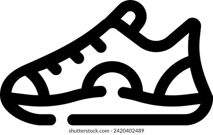 
this icon or logo shoes icon or other where it explaints various types of shoes that have different uses, such as sports shoes and others or design application software 