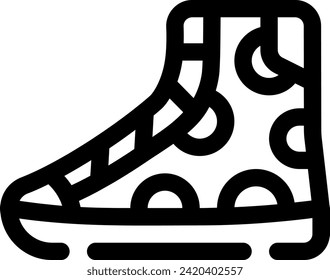 
this icon or logo shoes icon or other where it explaints various types of shoes that have different uses, such as sports shoes and others or design application software 