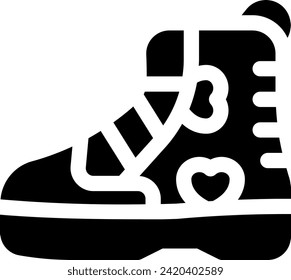 
this icon or logo shoes icon or other where it explaints various types of shoes that have different uses, such as sports shoes and others or design application software 