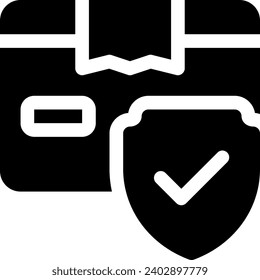 this icon or logo supply chain icon or other where it explains the something that needs to be prepared, whether it is a warehouse, documents and others in the flow of goods delivery or other 