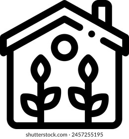 this icon or logo sustainable living icon or other where everything related to kind of green living and others or design application software