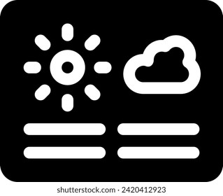 this icon or logo weather icon or other where it explaints various types of weather such as hot weather and others or design application software 