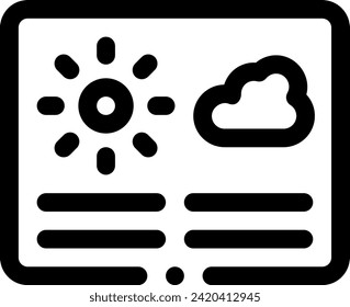 this icon or logo weather icon or other where it explaints various types of weather such as hot weather and others or design application software 