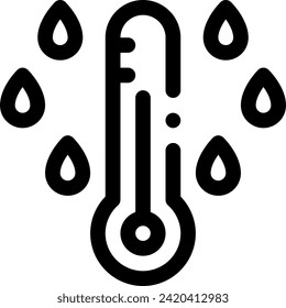 this icon or logo weather icon or other where it explaints various types of weather such as hot weather and others or design application software 