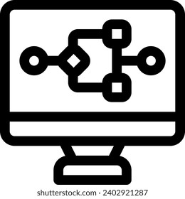 this icon or logo web design icon or other where it explains the  features or elements that exist in an application or design application software or other and be used for web, 
design
