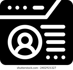 este icono o logotipo icono de diseño web u otro en el que se expliquen las características o elementos que existen en una aplicación o un software de aplicación de diseño u otros y que se utilizan para la web, 
diseño