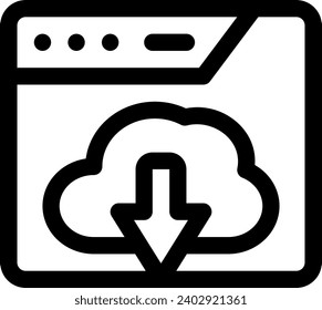 this icon or logo web design icon or other where it explains the  features or elements that exist in an application or design application software or other and be used for web, 
design