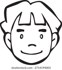 This is an icon of men's faces from various countries