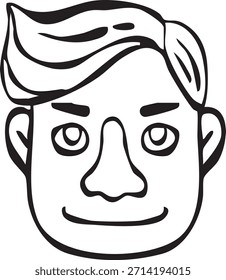 This is an icon of men's faces from various countries