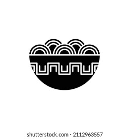 this is icon for noodles. eps 10