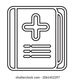 this icon nursing line for web design and apps mobile
