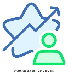 Este paquete de iconos es adecuado para relaciones comerciales, económicas y empresariales, corporativas, etc.