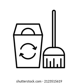This is an icon related to an activity using a simple outline style