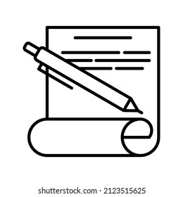 This is an icon related to an activity using a simple outline style