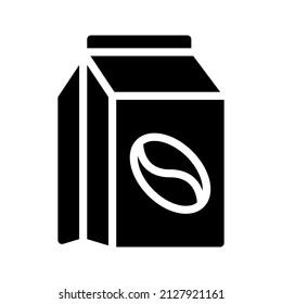 Dies ist ein Symbol für Kaffeegetränke mit einem einfachen Stil