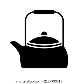 This is an icon related to a coffee shop that uses a simple glyph style