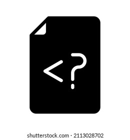 this is an icon related to files that use the style of glyph for your design project purposes