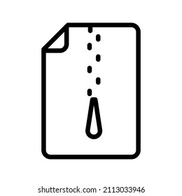 this is an icon related to files that use the outline force for your design project purposes