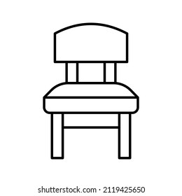 This is an icon related to furniture that uses an outline style and is ready to be used for your design project purposes