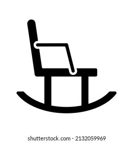 This is an icon related to furniture that uses a solid style