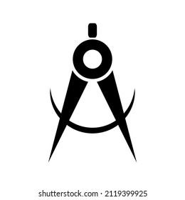 This is an icon related to school stationery that uses a glyph style and is ready to be used for your design project purposes