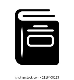 This is an icon related to school stationery that uses a glyph style and is ready to be used for your design project purposes