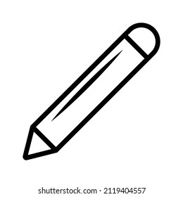 This is an icon related to school stationery that uses an outline style and is ready to use for your design project purposes