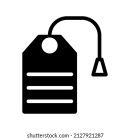 This is an icon related to tea drinks using a simple glyph style