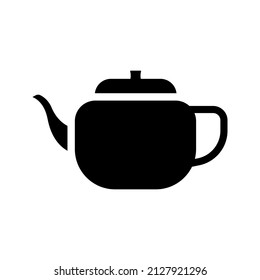 This is an icon related to tea drinks using a simple glyph style