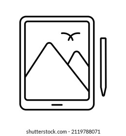 This is an icon related to traveling that uses an outline style that is ready to be used for your design project needs